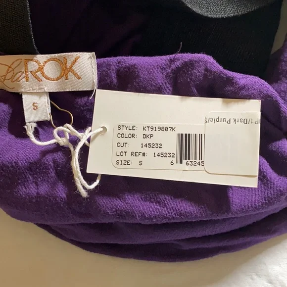 💥💥 NWT vintage top La Rok stretch Small - Picture 11 of 12